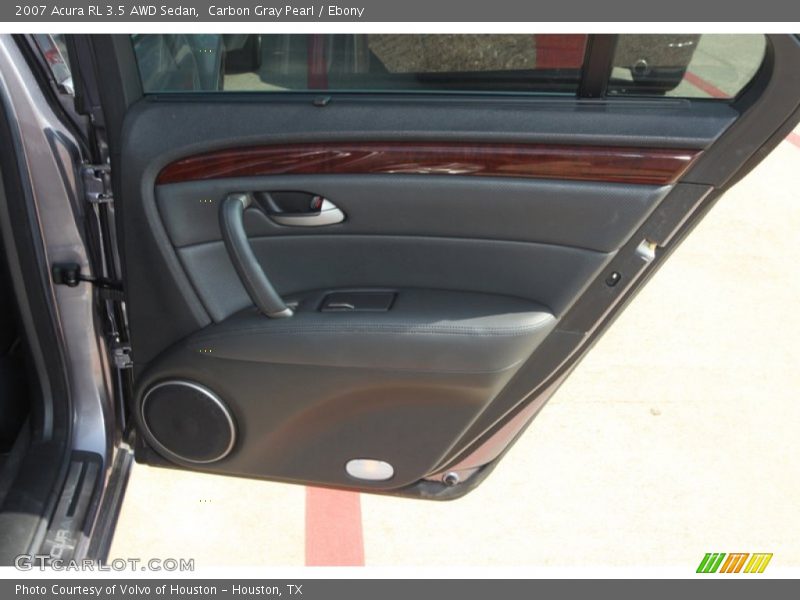 Carbon Gray Pearl / Ebony 2007 Acura RL 3.5 AWD Sedan
