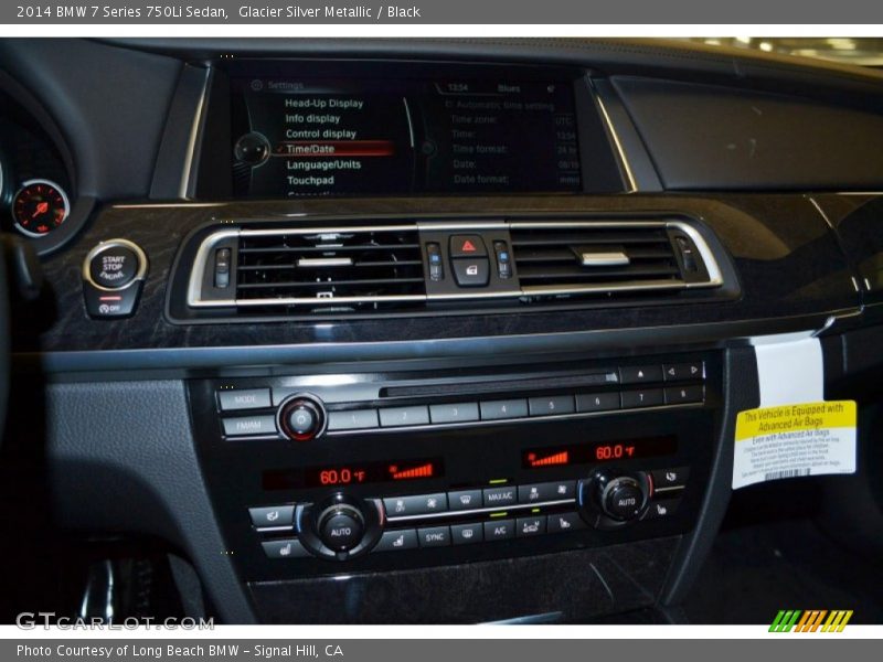 Controls of 2014 7 Series 750Li Sedan