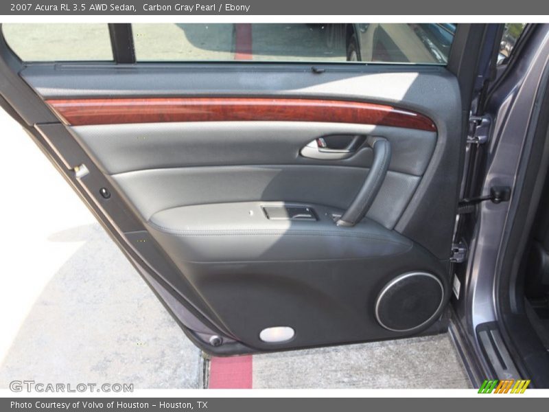 Carbon Gray Pearl / Ebony 2007 Acura RL 3.5 AWD Sedan