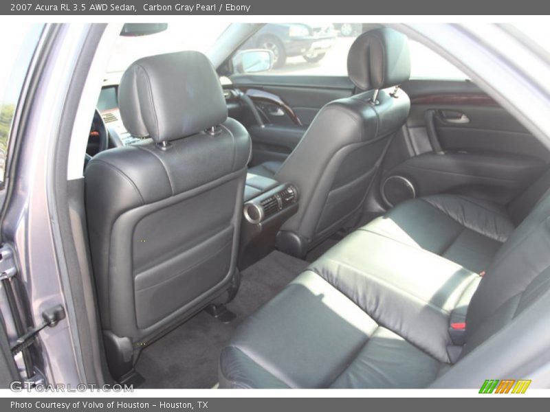 Carbon Gray Pearl / Ebony 2007 Acura RL 3.5 AWD Sedan