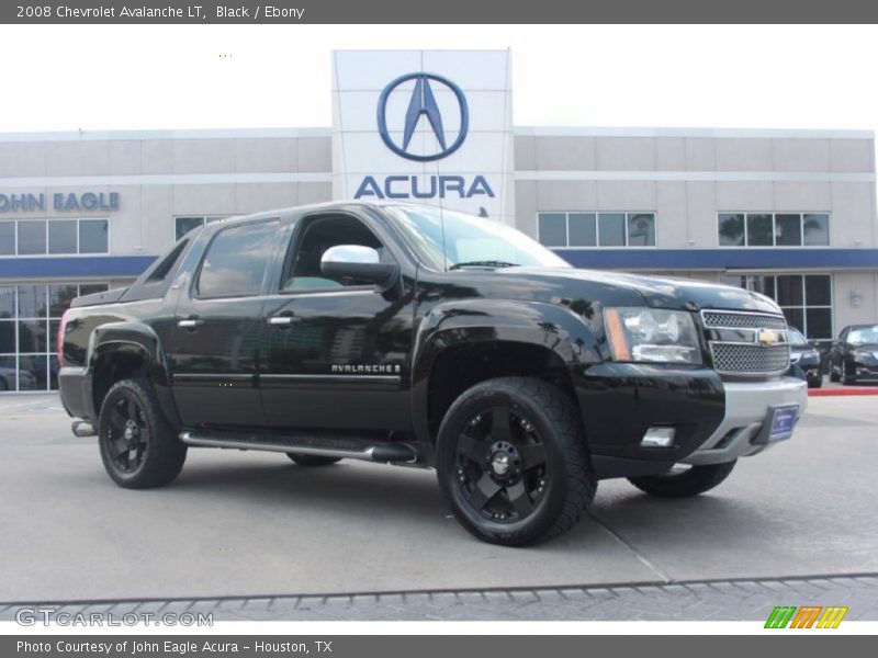 Black / Ebony 2008 Chevrolet Avalanche LT