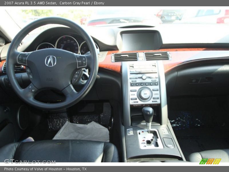 Carbon Gray Pearl / Ebony 2007 Acura RL 3.5 AWD Sedan