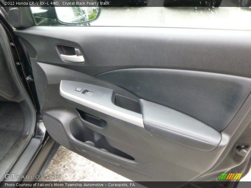 Crystal Black Pearl / Black 2012 Honda CR-V EX-L 4WD