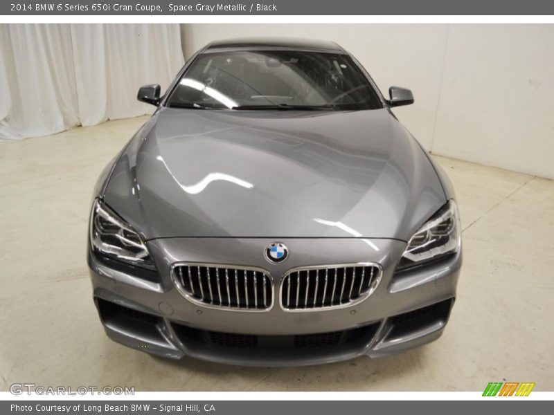 Space Gray Metallic / Black 2014 BMW 6 Series 650i Gran Coupe