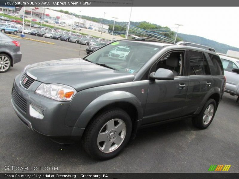 Cypress Green / Gray 2007 Saturn VUE V6 AWD