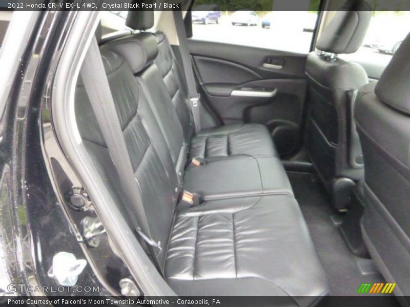 Crystal Black Pearl / Black 2012 Honda CR-V EX-L 4WD