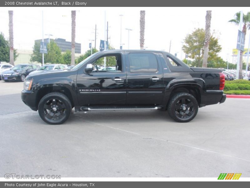 Black / Ebony 2008 Chevrolet Avalanche LT