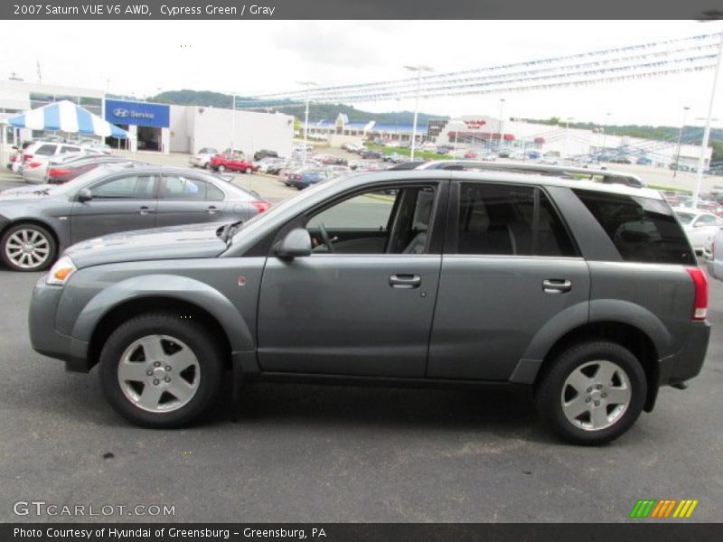 Cypress Green / Gray 2007 Saturn VUE V6 AWD