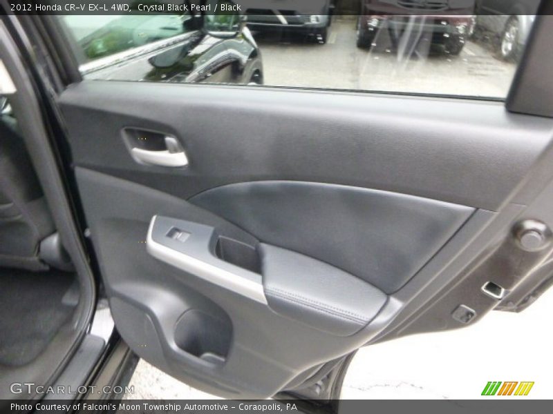 Crystal Black Pearl / Black 2012 Honda CR-V EX-L 4WD