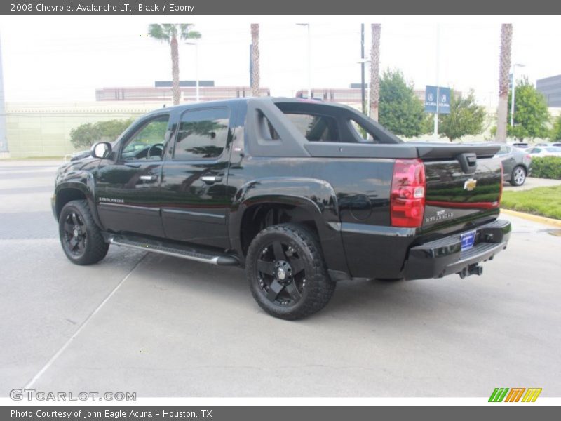 Black / Ebony 2008 Chevrolet Avalanche LT