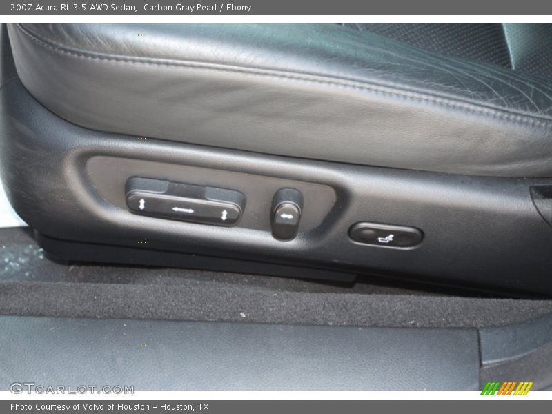 Carbon Gray Pearl / Ebony 2007 Acura RL 3.5 AWD Sedan