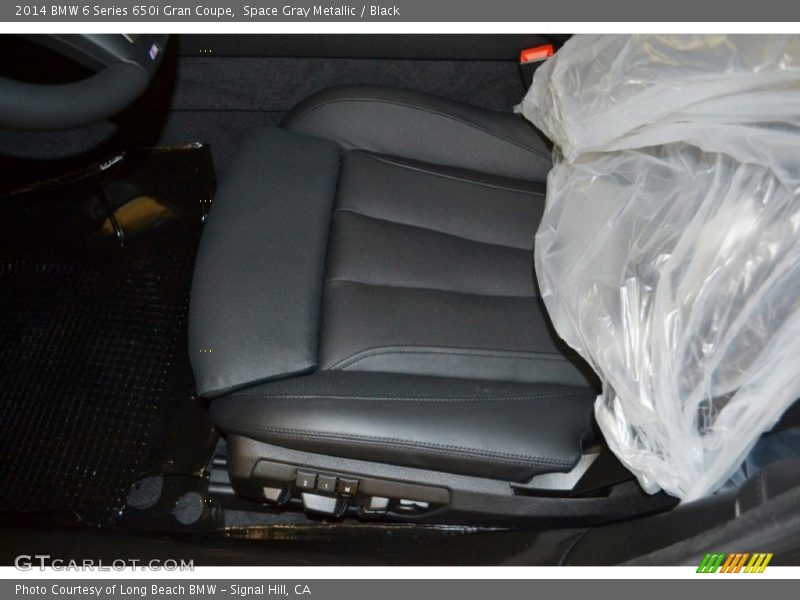 Space Gray Metallic / Black 2014 BMW 6 Series 650i Gran Coupe