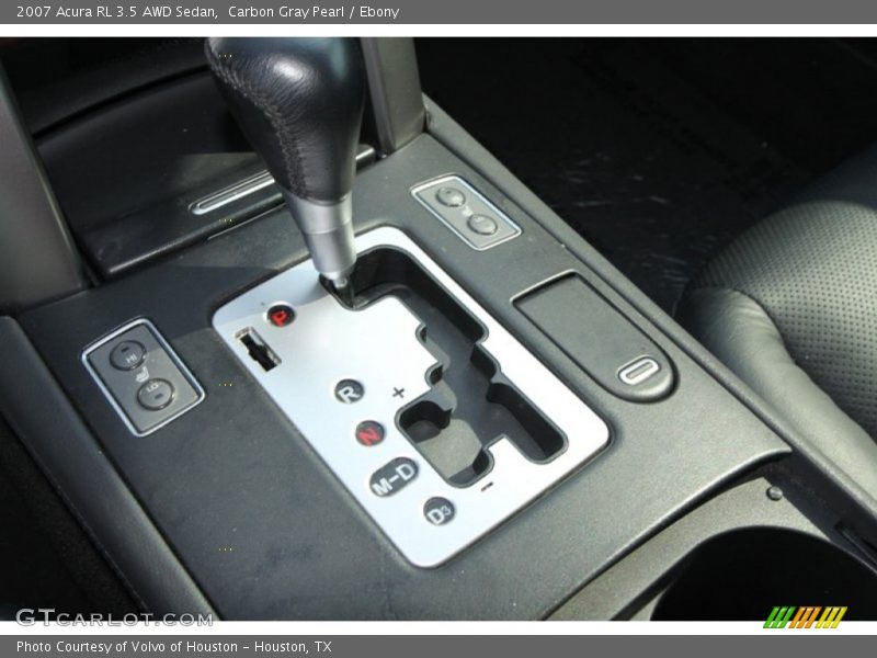  2007 RL 3.5 AWD Sedan 5 Speed Automatic Shifter
