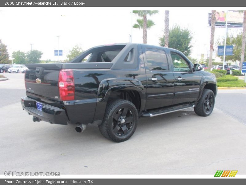 Black / Ebony 2008 Chevrolet Avalanche LT