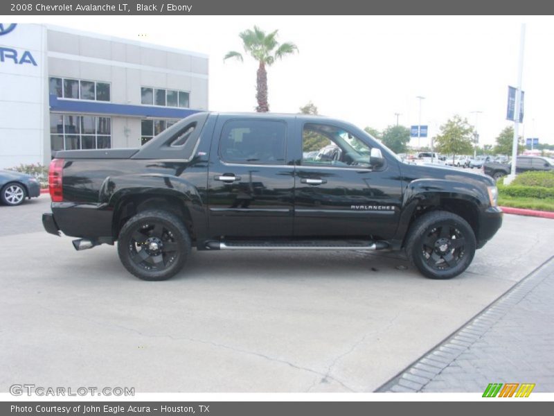 Black / Ebony 2008 Chevrolet Avalanche LT