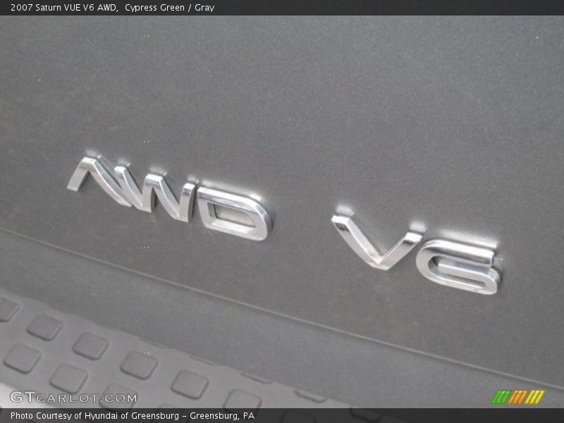 Cypress Green / Gray 2007 Saturn VUE V6 AWD