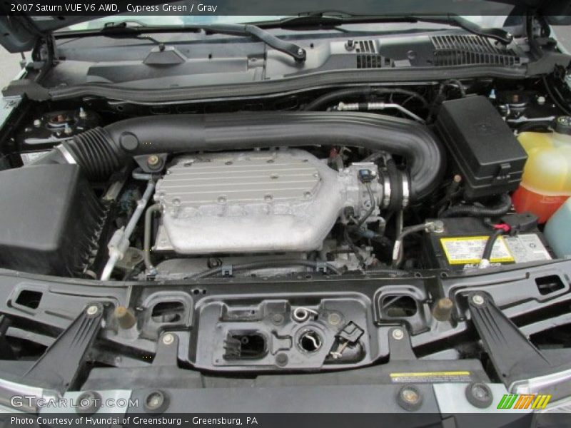 Cypress Green / Gray 2007 Saturn VUE V6 AWD