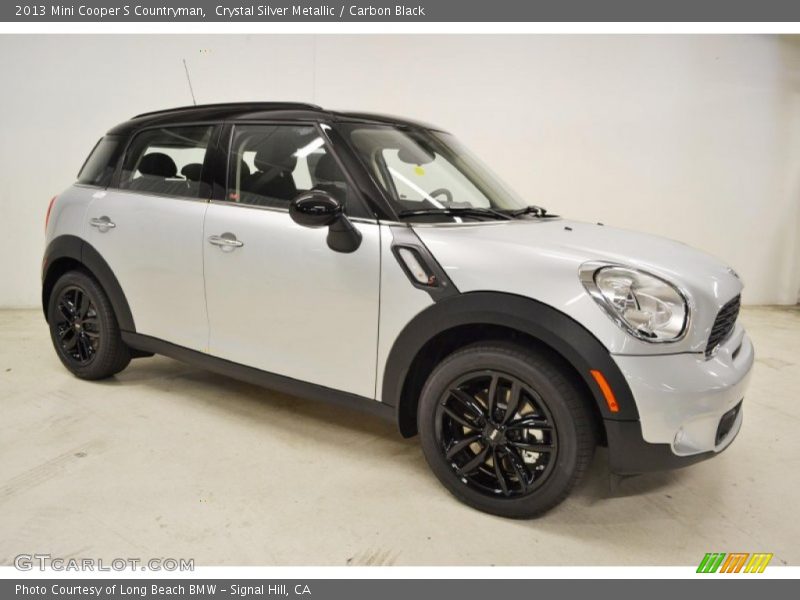 Crystal Silver Metallic / Carbon Black 2013 Mini Cooper S Countryman