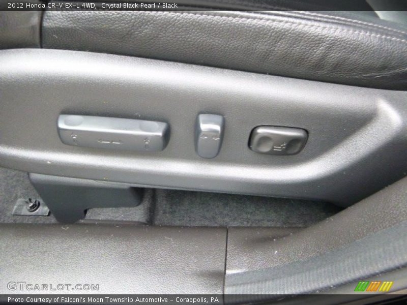 Crystal Black Pearl / Black 2012 Honda CR-V EX-L 4WD