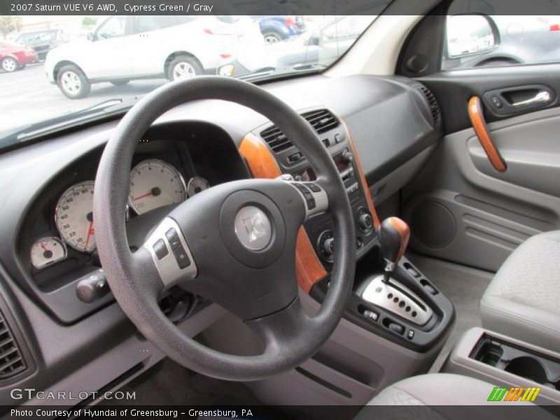 Cypress Green / Gray 2007 Saturn VUE V6 AWD