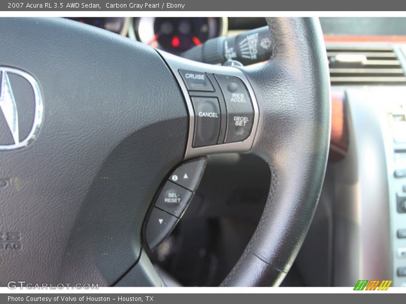 Carbon Gray Pearl / Ebony 2007 Acura RL 3.5 AWD Sedan