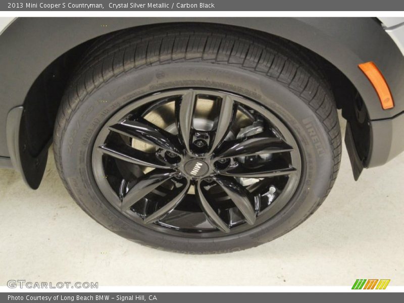 Crystal Silver Metallic / Carbon Black 2013 Mini Cooper S Countryman