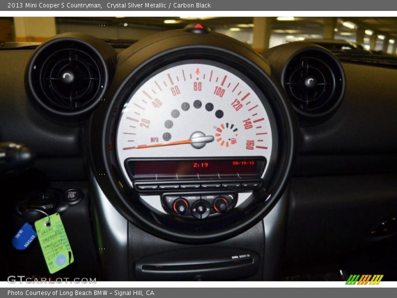 Crystal Silver Metallic / Carbon Black 2013 Mini Cooper S Countryman