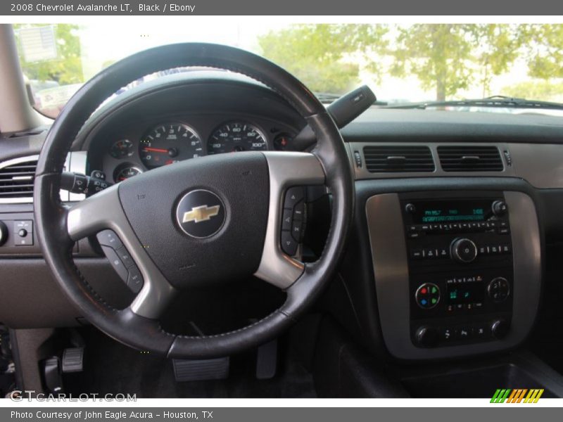 Black / Ebony 2008 Chevrolet Avalanche LT