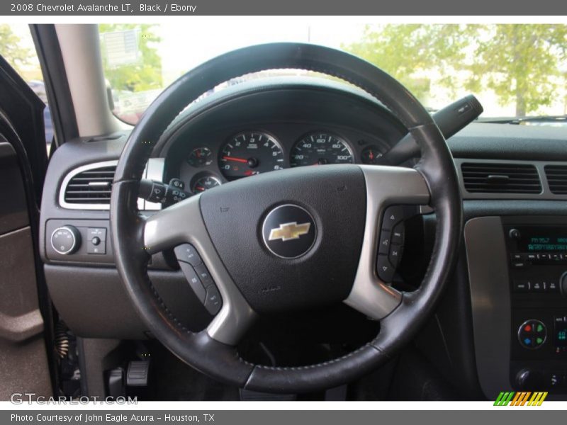 Black / Ebony 2008 Chevrolet Avalanche LT