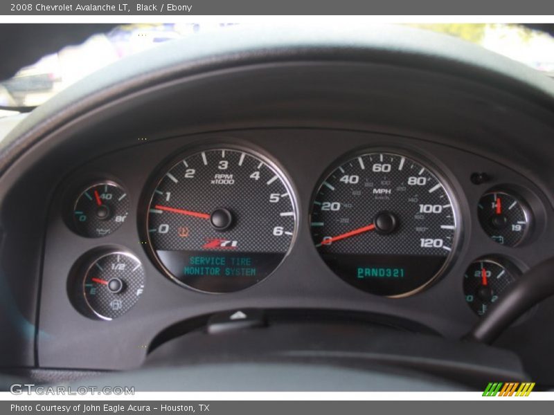 Black / Ebony 2008 Chevrolet Avalanche LT