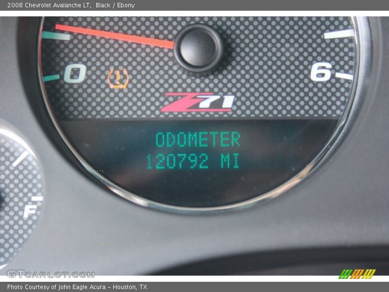 Black / Ebony 2008 Chevrolet Avalanche LT