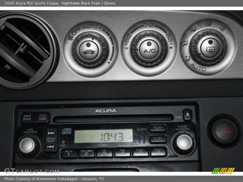 Nighthawk Black Pearl / Ebony 2006 Acura RSX Sports Coupe
