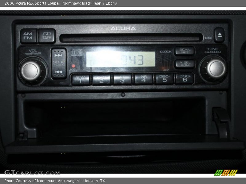 Nighthawk Black Pearl / Ebony 2006 Acura RSX Sports Coupe