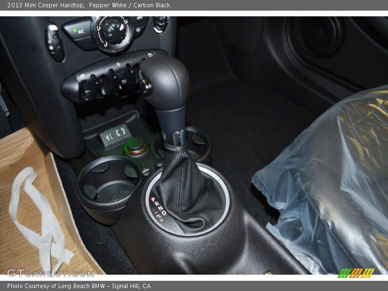 Pepper White / Carbon Black 2013 Mini Cooper Hardtop