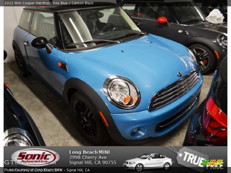Kite Blue / Carbon Black 2013 Mini Cooper Hardtop