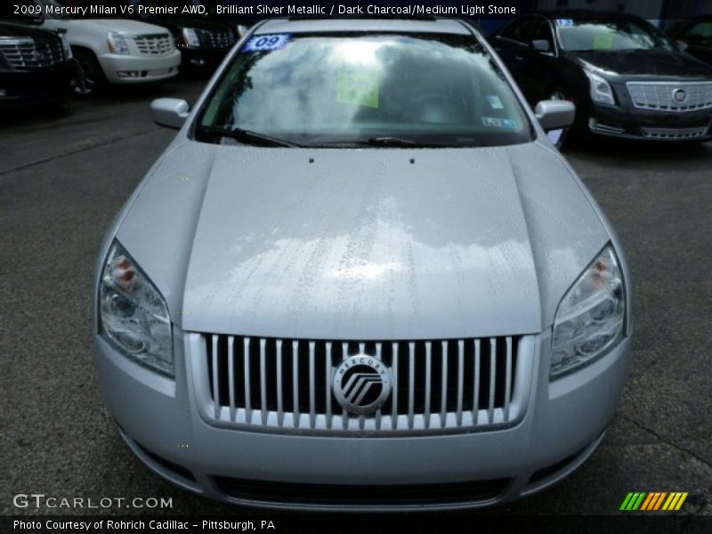  2009 Milan V6 Premier AWD Brilliant Silver Metallic