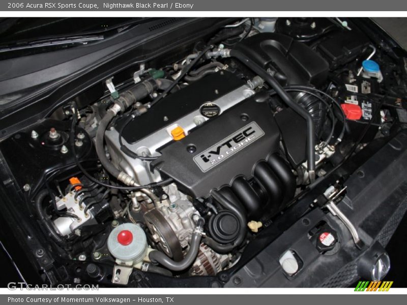 Nighthawk Black Pearl / Ebony 2006 Acura RSX Sports Coupe