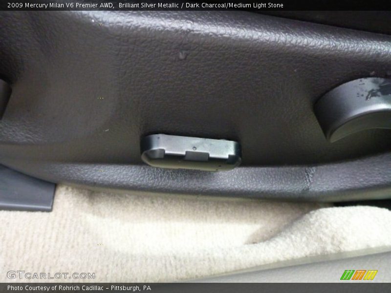 Brilliant Silver Metallic / Dark Charcoal/Medium Light Stone 2009 Mercury Milan V6 Premier AWD