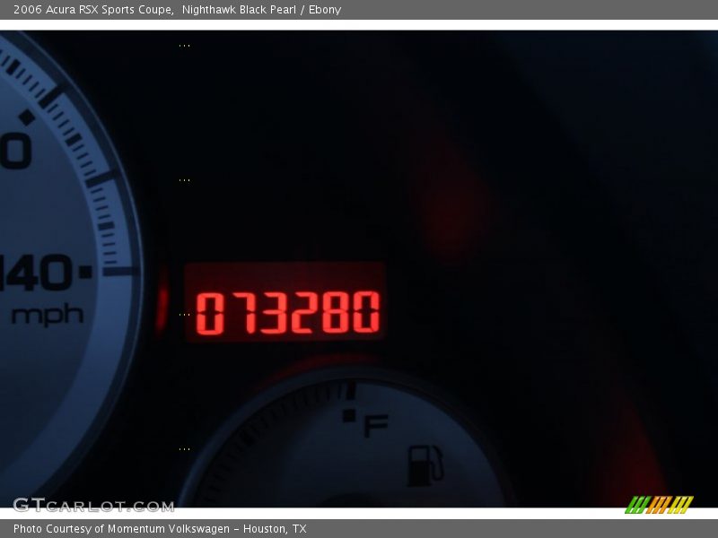 Nighthawk Black Pearl / Ebony 2006 Acura RSX Sports Coupe