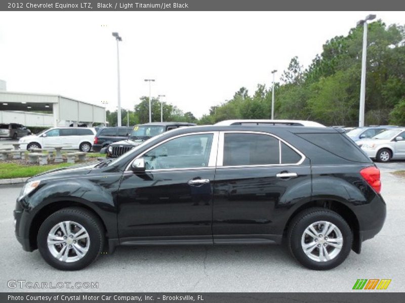 Black / Light Titanium/Jet Black 2012 Chevrolet Equinox LTZ