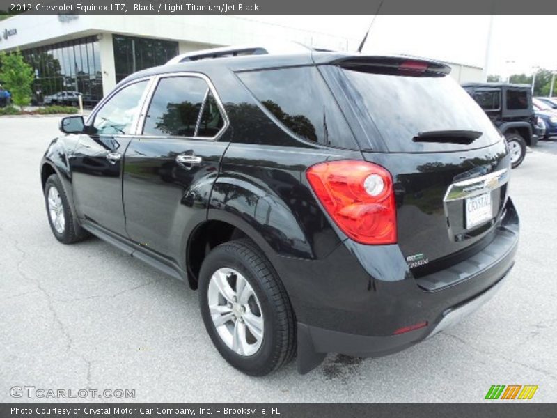 Black / Light Titanium/Jet Black 2012 Chevrolet Equinox LTZ