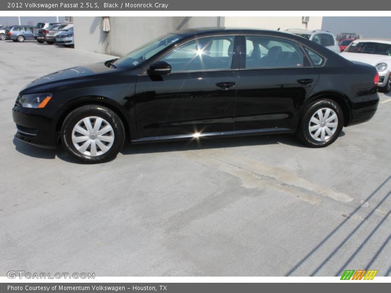 Black / Moonrock Gray 2012 Volkswagen Passat 2.5L S