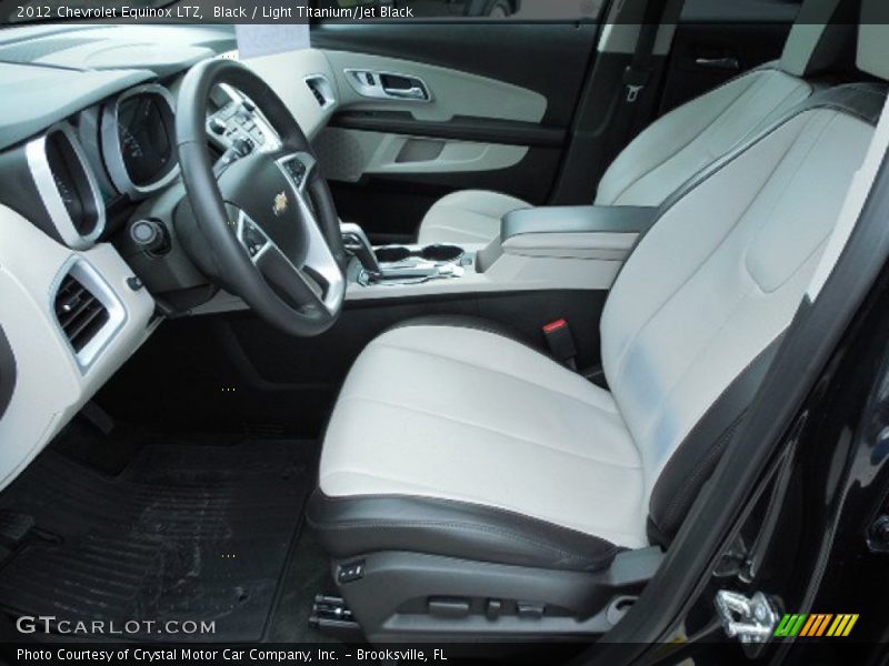Black / Light Titanium/Jet Black 2012 Chevrolet Equinox LTZ