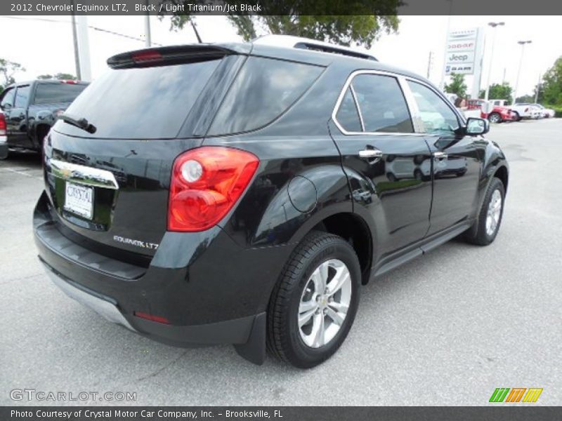 Black / Light Titanium/Jet Black 2012 Chevrolet Equinox LTZ