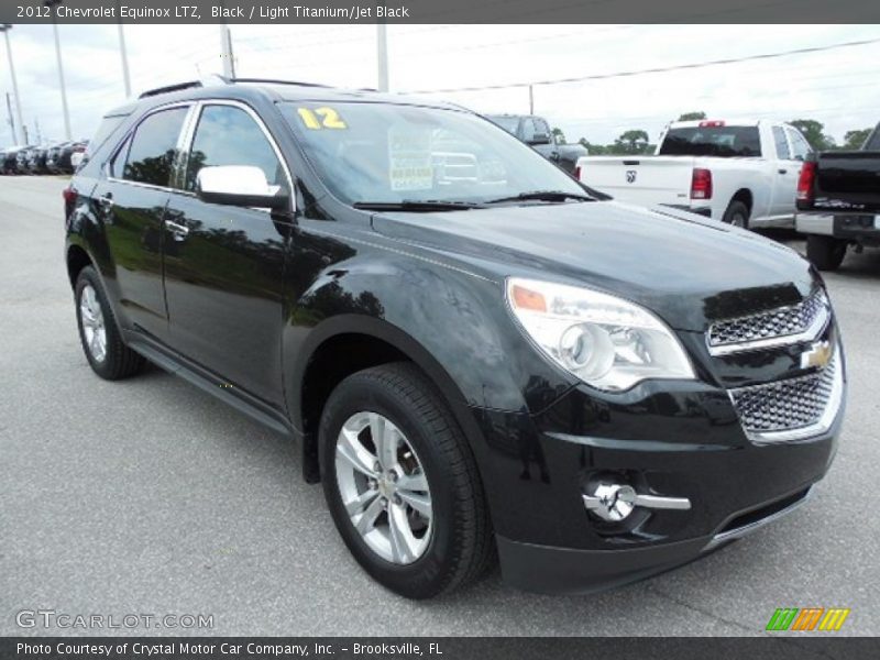 Black / Light Titanium/Jet Black 2012 Chevrolet Equinox LTZ