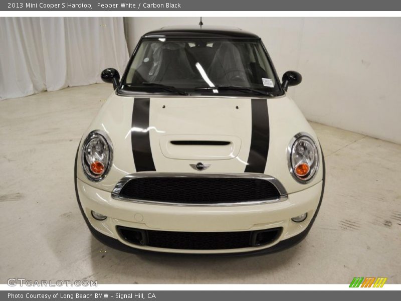 Pepper White / Carbon Black 2013 Mini Cooper S Hardtop
