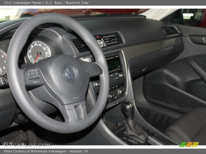 Black / Moonrock Gray 2012 Volkswagen Passat 2.5L S