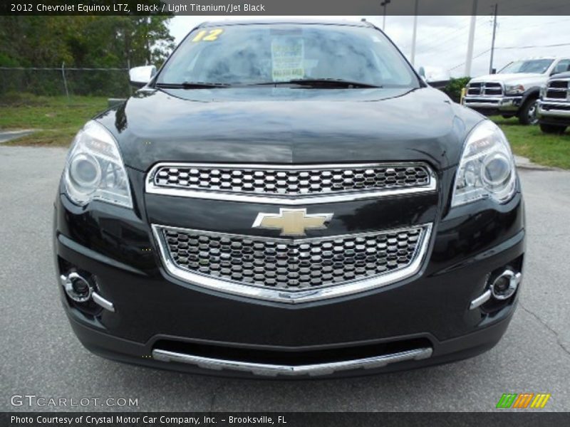 Black / Light Titanium/Jet Black 2012 Chevrolet Equinox LTZ