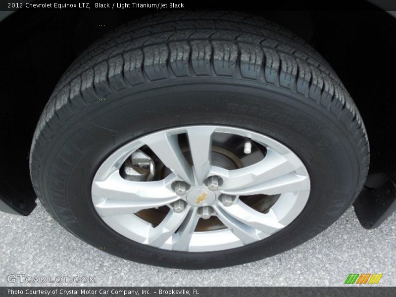 Black / Light Titanium/Jet Black 2012 Chevrolet Equinox LTZ