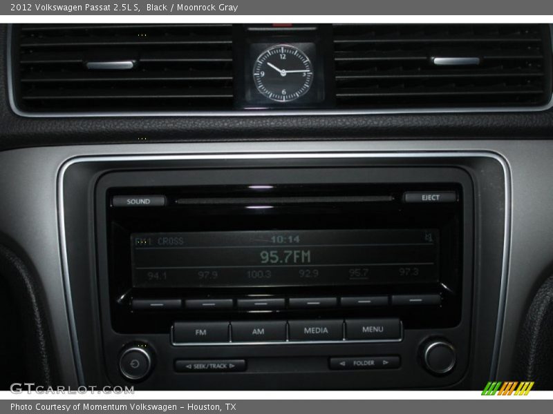 Black / Moonrock Gray 2012 Volkswagen Passat 2.5L S